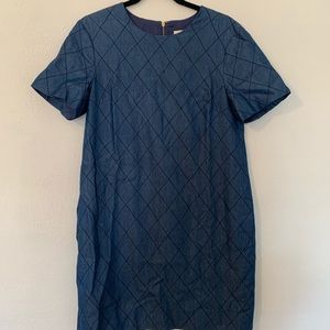 Kate Spade New York Quilted Chambray Dress size 6